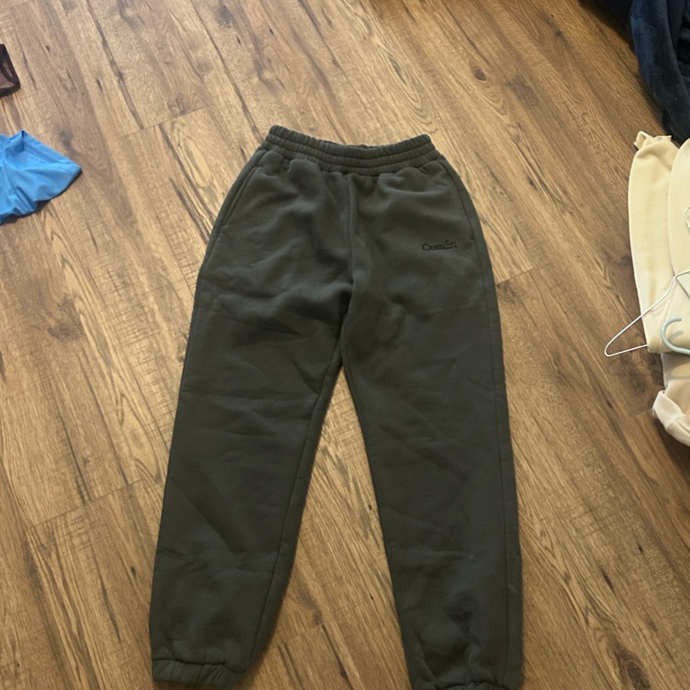 Women's Olive Joggers